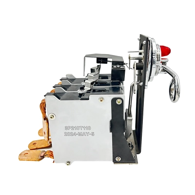 3상 태국식 차단기 210A 150KVA 전면 패널 뷰