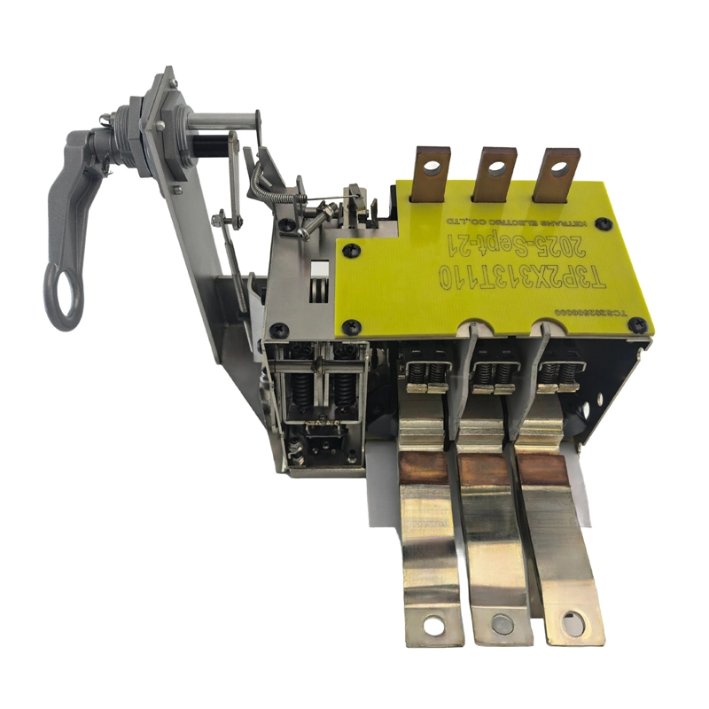 3상 2X313A CSP 오일 침박 차단기 225KVA 측면 장착 모습
