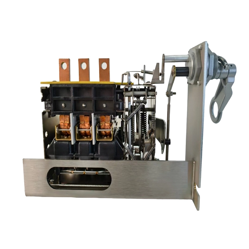 3상 2X313A CSP 오일 침수 차단기 225KVA 전면 작동 면입니다